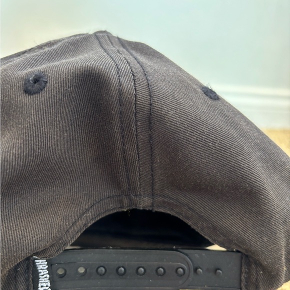 Thrasher Black Skateboard Logo Hat - Picture 3 of 5